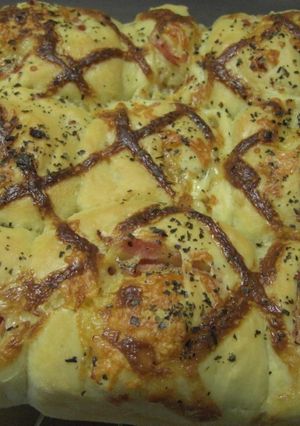 Bacon & cheese bread-レシピのメイン写真