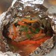 秋鮭のホイル焼き