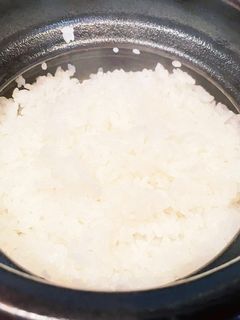土鍋で炊飯-レシピのメイン写真