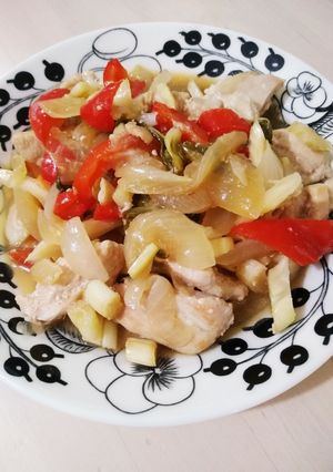 簡単に！鶏胸肉の焼き南蛮♪-レシピのメイン写真