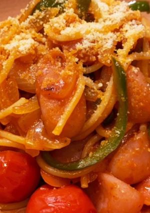 学校給食風スパゲッティナポリタン-レシピのメイン写真