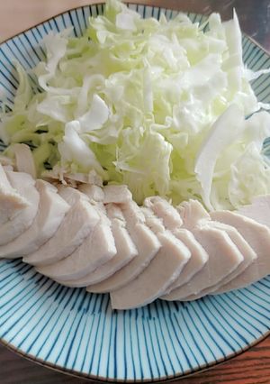 切って茹でるだけ!!簡単鶏ハム-レシピのメイン写真