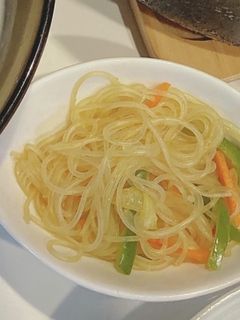 お弁当にも☆春雨カレー野菜炒め-レシピのメイン写真