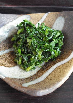 かぶの葉のおよごし-レシピのメイン写真