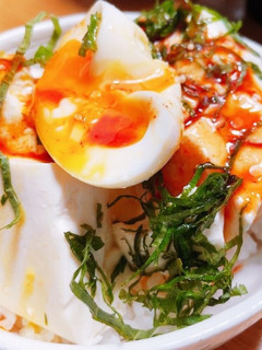 覚書¡タレがうまい韓国風豆腐丼-レシピのメイン写真