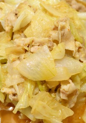豚バラとキャベツの味噌煮-レシピのメイン写真
