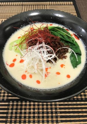 飽きないコクと辛旨さ！濃厚白ごま担々麺-レシピのメイン写真