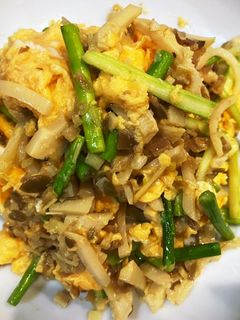 筍と卵と搾菜の中華風炒め『何食べ』#1-レシピのメイン写真