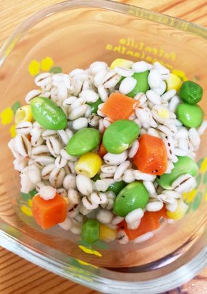 押し麦サラダ-レシピのメイン写真