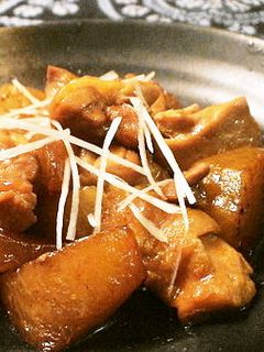 中華風☆大根と鶏もも肉の甘辛煮-レシピのメイン写真