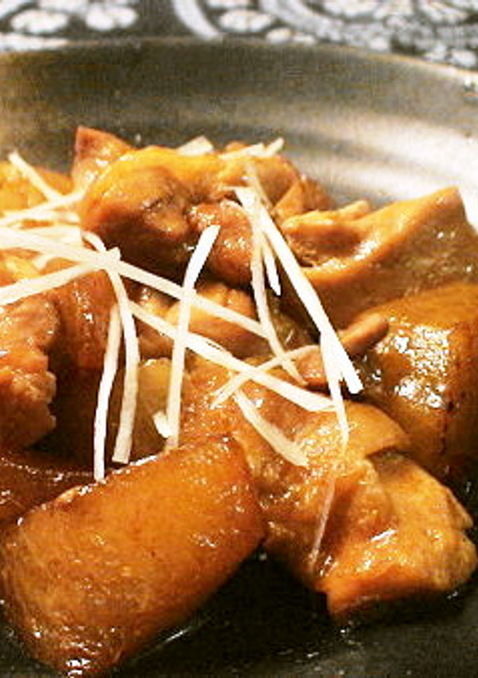 中華風☆大根と鶏もも肉の甘辛煮-レシピのメイン写真