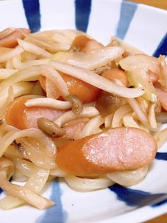 塩焼きうどん-レシピのメイン写真