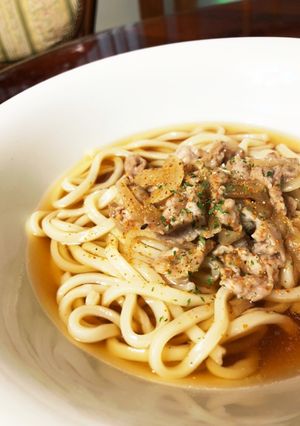簡単!やわらか♪肉うどん-レシピのメイン写真