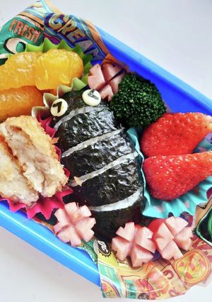 ダンゴムシのキャラ弁!! お弁当-レシピのメイン写真