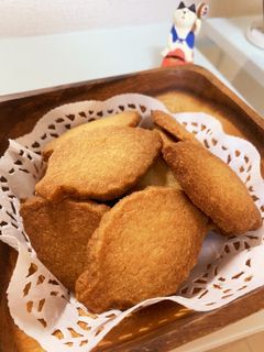 材料4つ!アーモンドクッキー-レシピのメイン写真