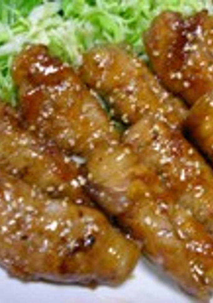 長芋の豚肉巻き✿照り焼き-レシピのメイン写真