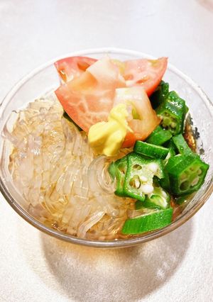 ところてんサラダ-レシピのメイン写真