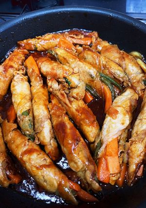 にんじんとインゲンの旨味肉巻き-レシピのメイン写真