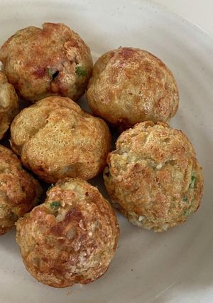 オートミールのたこ焼き(小麦粉不使用)-レシピのメイン写真