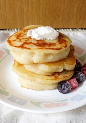 卵・乳なし♪米粉のぷるもちクランペット-レシピのメイン写真