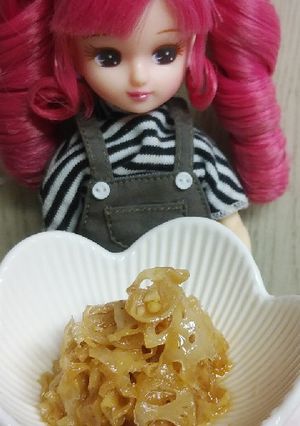 リカちゃん♡レンコンのきんぴら-レシピのメイン写真