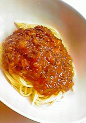 なんでもない普通のミートソース♪-レシピのメイン写真