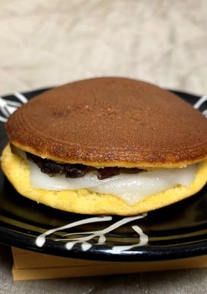お餅もちもちどら焼♪-レシピのメイン写真