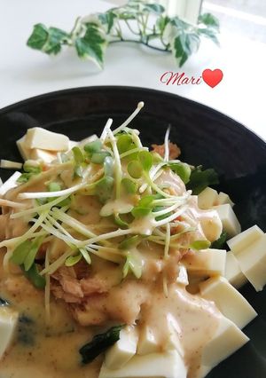 豆腐とツナのサラダ-レシピのメイン写真