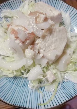 簡単!!鶏ハムの出汁梅漬け-レシピのメイン写真