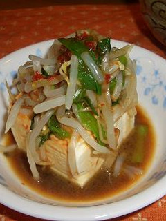 中華風うまい冷奴-レシピのメイン写真