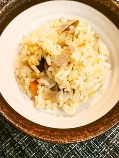 秋を楽しむ〜炊き込みご飯-レシピのメイン写真