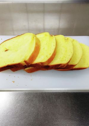 食パンをまっすぐにカットする方法-レシピのメイン写真