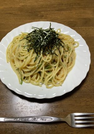 混ぜるだけのタラコスパゲティ-レシピのメイン写真