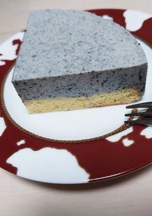 黒ゴマレアチーズケーキ-レシピのメイン写真