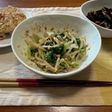 もやしと小松菜の胡麻和え