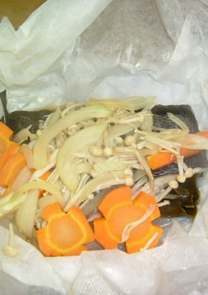 昆布が決め手！　白身魚のホイル蒸し-レシピのメイン写真