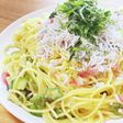 冷製和風ジェノベーゼパスタ