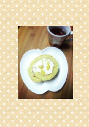 マンゴー＆パインロールケーキ☆甘さ控えめ-レシピのメイン写真