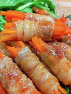 にんじんの肉巻き-レシピのメイン写真