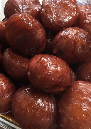 栗の渋皮煮《秋の味覚》年一度の楽しみ♪-レシピのメイン写真