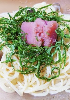 超簡単!万能ソースでたらこの冷製パスタ♪-レシピのメイン写真