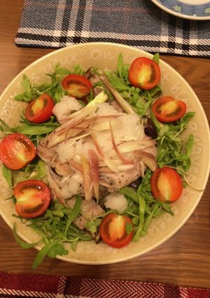 主役です☆ナスの肉巻きサラダ！-レシピのメイン写真