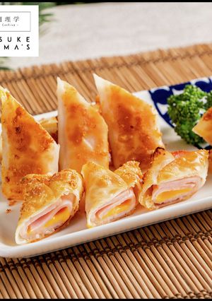 簡単時短deあと一品！ハムチーズ餃子-レシピのメイン写真