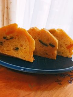 ホケミと豆腐とリメイク煮かぼちゃでケーキ-レシピのメイン写真
