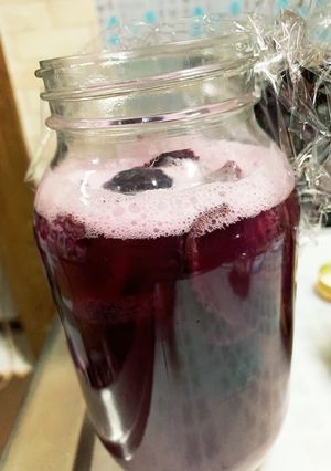 巨峰で自家製酵母-レシピのメイン写真