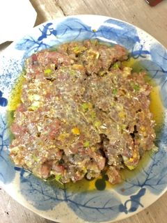 鯵のなめろう-レシピのメイン写真
