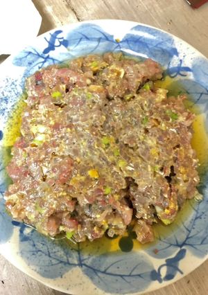 鯵のなめろう-レシピのメイン写真