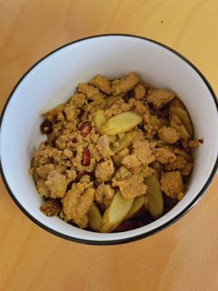 今日のおかずに!ごぼうとひき肉の甘辛炒め-レシピのメイン写真