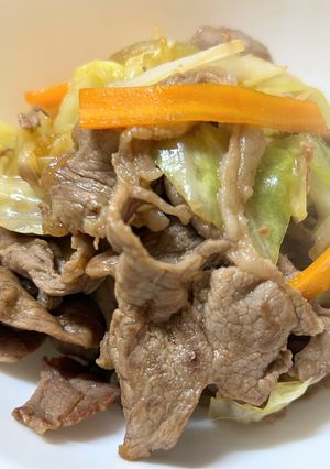 ラム肉の野菜炒め-レシピのメイン写真