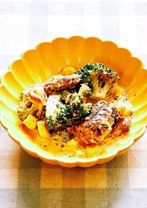 簡単美味さんま缶のヘルシーサラダ　おかず-レシピのメイン写真